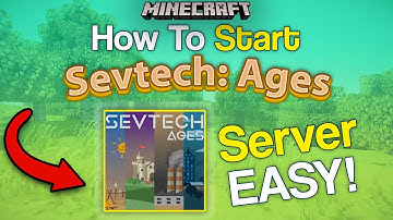 The EASIEST Way How To Make Sevtech: Ages Modpack Server