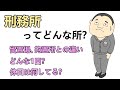 刑務所ってどんな場所?【どんな1日? / 休日はある? / 留置場、拘置所とはどう違う?】