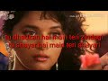 Tu Shayar Hai Karaoke with Lyrics | Alka Yagnik | Saajan