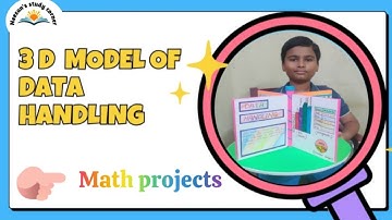 #3d model of data handling #creative math project for exhibition@neesan