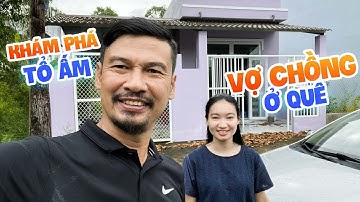 Tiết Cương và bà xã lần đầu tiên BẬT MÍ "Căn Nhà Màu Tím" tại Long An