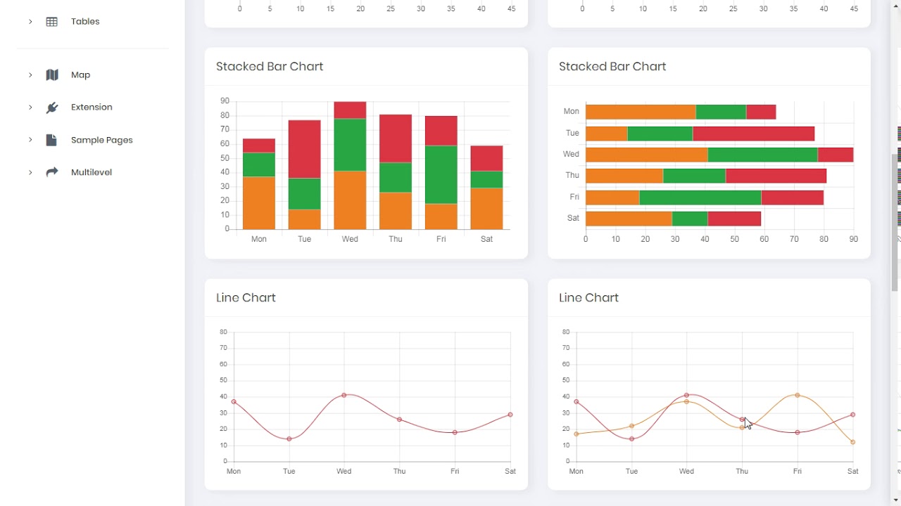 Ruby Dashboard Admin Template - YouTube
