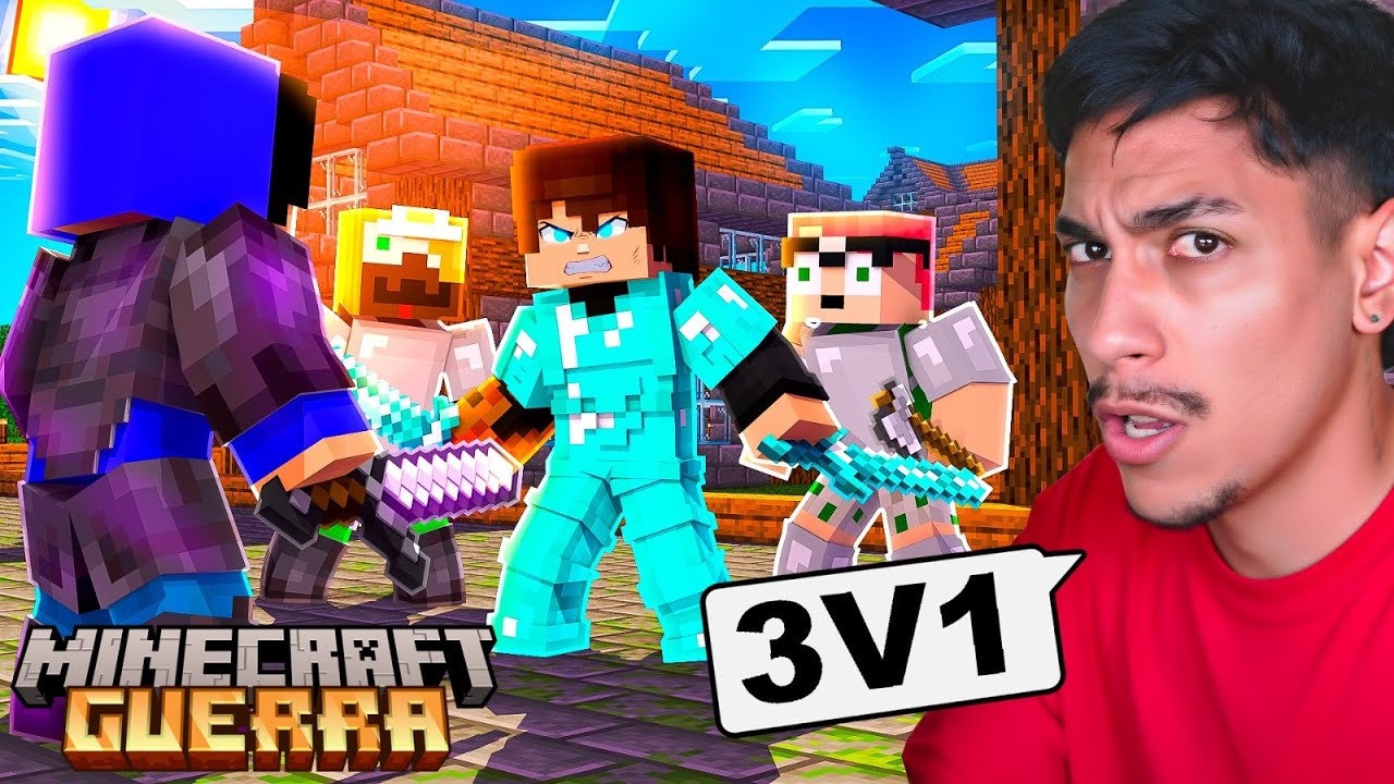COVARDES... MINECRAFT GUERRA !! EP. 4 ‹ Ine ›