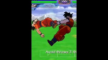 Dragon ball z shin budukai 2, Avoid throws. #dbz