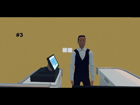 Видео: Нанял Кассира Supermarket Simulator #3