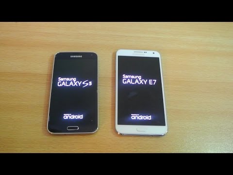 Samsung Galaxy E7 vs Samsung Galaxy S5 - Which Is Faster?