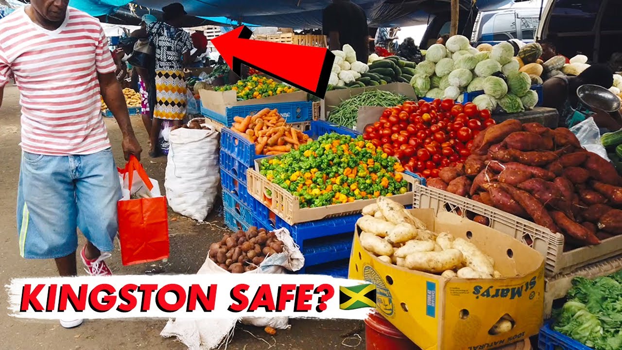 Walking around downtown Kingston Jamaica YouTube