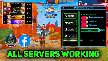 RONI MOD MENU V119 🌎|| OB51 FF | FREE FIRE NEW MOD MENU || FF CONFIG- RONI MOD MENU-ANTI BAN 💯