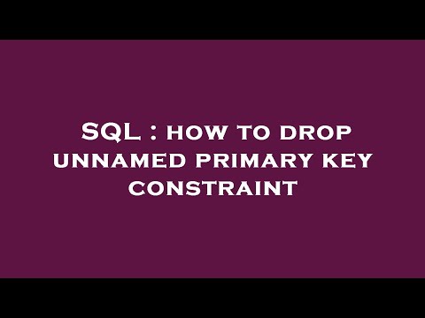 SQL : how