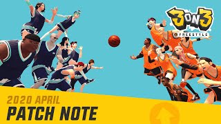 Patch Note Highlight (April. 22nd)| 3on3 FreeStyle