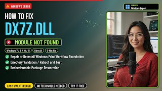 Fix dx7z.dll Graphics Error! screenshot 3