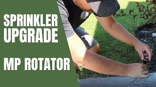 MP Rotator Installation | I upgraded my sprinkler heads nozzles