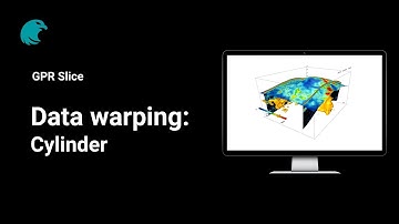 3D GPR data warping: Cylinder | GPR Slice