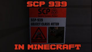 SCP-939 CONTAINMENT BREACH  Minecraft SCP Foundation! 