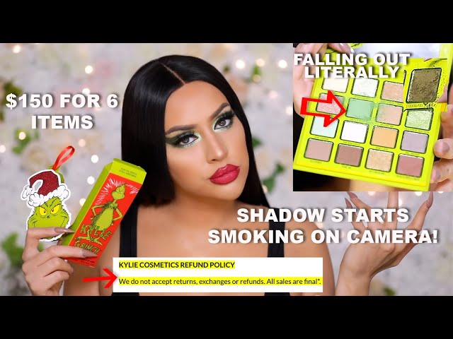 KYLIE X THE GRINCH STOLE MY COINS! let's review this dry