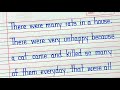 1 page english writing practice  improve your handwriting on 4 line notebook  handwriting sudhar
