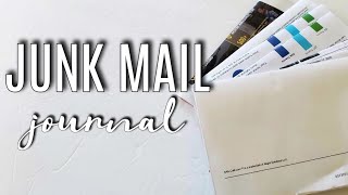 JUNK JOURNAL | Making a Journal Using Junk Mail | Episode 1 Actualización