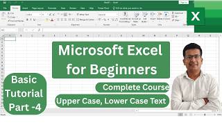 ZERO TO HERO IN EXCEL #4 | Excel Tutorial Part 4 | Excel Tutorial For Beginners in Hindi