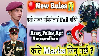 How many marks needed to be A Nepal police , Army , Apf | Nepal police exam 2077