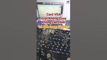 MSI GTX 2060 quạt không quay không lên hình. #recom #suamaytinh #suavga #sualaptop #thanhcongnghe