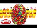 Huevo Sorpresa Gigante de Arcoiris Play Doh - Aprende los Colores con el Arcoíris