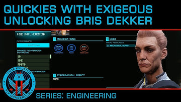 Quickies: Unlocking Colonel Bris Dekker