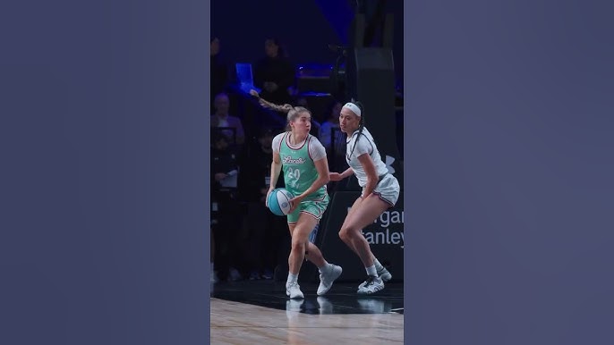 Kate Martin jump hook | Unrivaled Laces BC women's basketball #shorts  #short #basketball #unrivaled