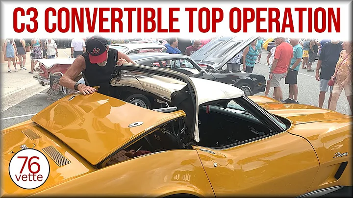 C3 Corvette Convertible SOFT TOP Operation