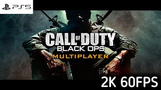 Call of Duty: Black Ops 1 gameplay multiplayer (PS5) 2K 60FPS