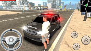 Police Real Prado car driving simulator 3d - Prado Ca To Delivery Biker - Android Gameplay screenshot 5