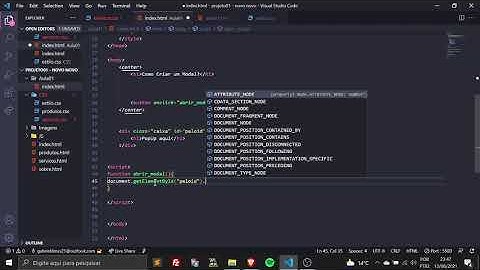Criando modal com Javascript  - JS, HTML e CSS #1