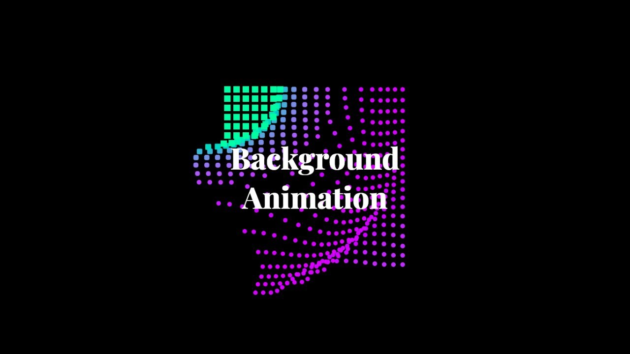 javascript background animation using anime.js - YouTube