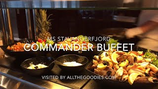 Commander Buffet, MS Stavangerfjord | allthegoodies.com