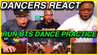 Dancers React to Run BTS Dance Practice!!