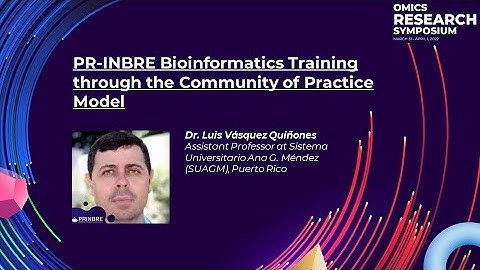 PR-INBRE Bioinformatics Training through the Community of Practice Model