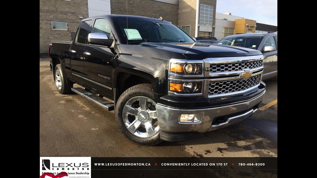 Used 14 Chevrolet Silverado 1500 4wd Double Cab Standard Box L Review Leduc Alberta Youtube