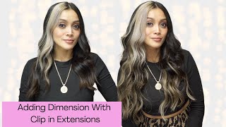 BLL Seamless Clip In Extensions || Adding Length and Dimension