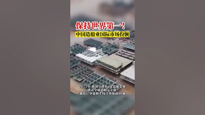 中國造船業國際市場份額保持世界第一 - 天天要聞