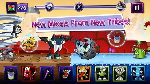 Mixels Rush - Use Mixes, Maxes and Murps to Outrun the Nixels - Trailer