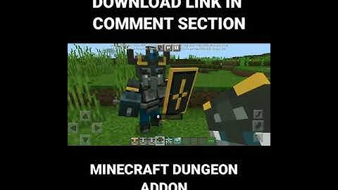MINECRAFT DUNGEON ADDON #shorts
