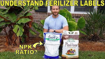 How To Read Fertilizer Labels And NPK Ratios