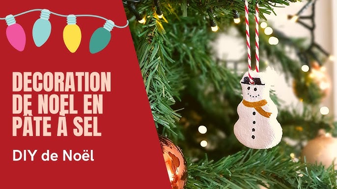 DIY déco : recette de la pâte à sel + recette de la pâte autodurcissante  blanche (et plein d'exemples pour Noël !) - C'est encore un peu Noël