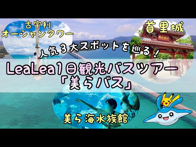 那覇発 首里城など3大人気スポットを巡る そらとぶピカチュウプロジェクト Lealea1日観光ツアー 美らバス H I S Lealeaokinawa