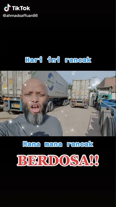Hari ini rancak, mana mana rancak, berdosa berdosaaaa