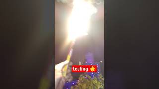 diwali cracker testing! #shortsfeed #fireworks #diwalispecial #diwali2025 #crackers #firecracker