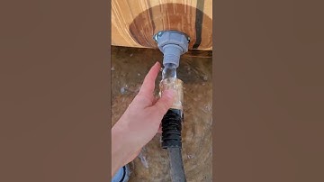 How To Drain Above Ground Pool Easy With Hose Part
