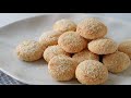 Coconut Cookies Eggless 椰子餅 ll Apron