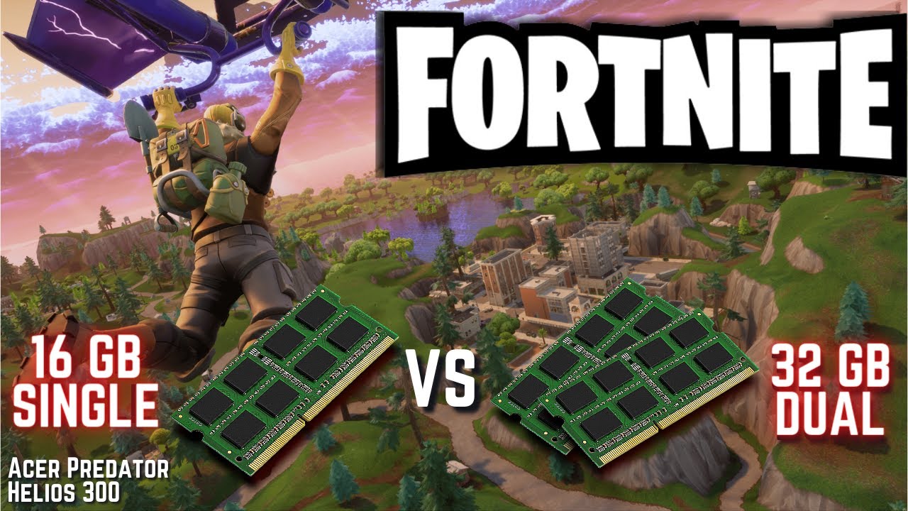 8gb vs 16gb ram fortnite