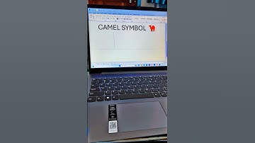 Camel 🐪 symbol ms word #msword #shortcutkeys #keyboardshortcuts #shorts #tips #camel #symbol