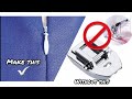 How to insert an invisible zipper LIKE A PRO. WITHOUT the invisible zipper FOOT | DETAIL explanation